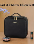 Smart LED Cosmetic Case with Mirror