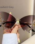 Diamond Butterfly Sunglasses