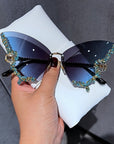 Diamond Butterfly Sunglasses